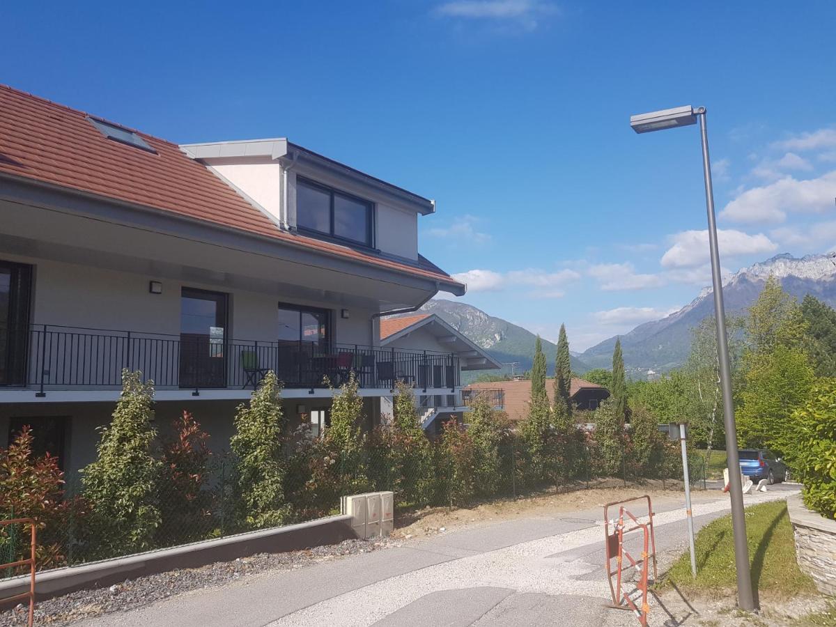 L'Appartement Jardin Avec Vue Montagnes Sevrier Exterior photo